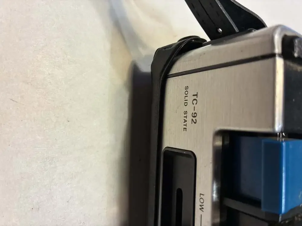 Sony TC-92 Solid State Portable Cassette Tape Recorder with Case